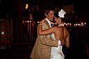 custom flowers adorned with pearl sprays and subtle ostrich feathers